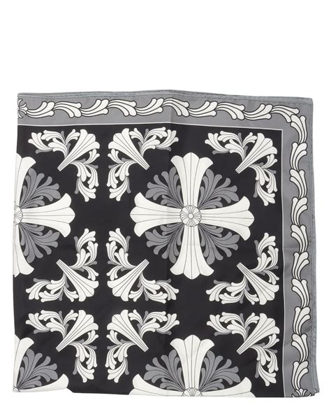 Chrome Hearts Silk Scarf .